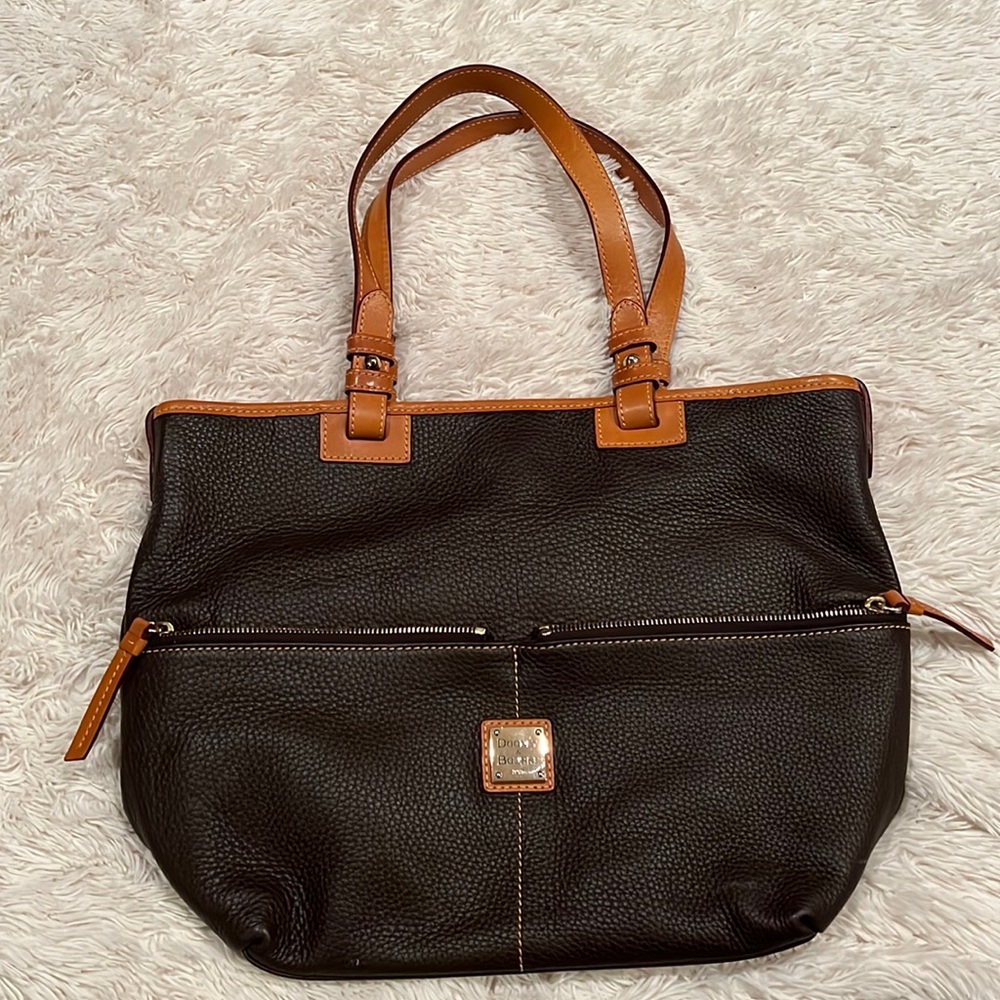 Pebble Leather Dooney & Bourke Handbag